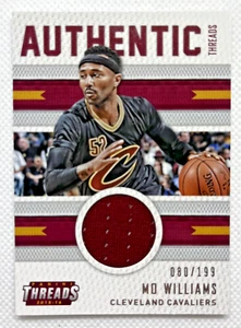 2015-16 Panini Threads Authentic Threads /199 Mo Williams #18 - Picture 1 of 2