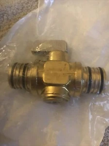 Neu DAHL Mini Kugelhahn 3/4” x 3/4” Kcrimp 121-KPX5-KPX5 - Bild 1 von 3