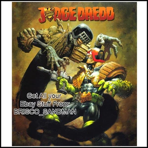 Kühlschrank Spaß Kühlschrankmagnet RICHTER DREDD vs TOD Kunst A Greg Staples - Bild 1 von 4