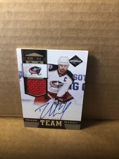 2011-12 Limited Team Trademarks Materials Signatures #11 Rick Nash 26/49