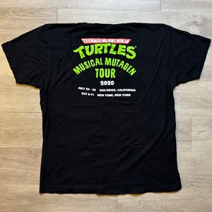 Teenage Mutant Ninja Turtles Musical Mutagen Tour 2020 Shirt XL TMNT Neca - Bild 1 von 4
