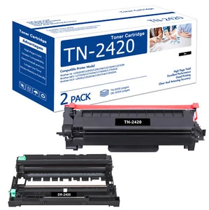 XL Toner Trommel Compatible with Brother TN-2420 DR-2400 MFC-L2710DW DCP-L2530DW - Bild 1 von 5