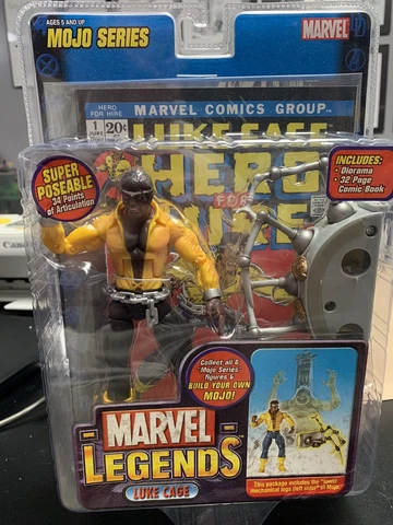 MARVEL LEGENDS LUKE CAGE MOJO SERIES BAF TOY BIZ - PACKAGING NOT MINT Cover