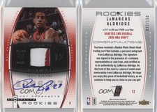 2006-07 Fleer Hot Prospects /150 LaMarcus Aldridge #62 Rookie Auto RC