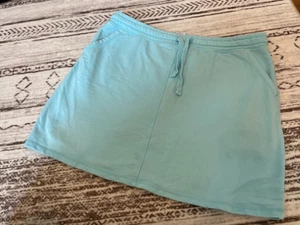 Members Mark cotton active teal skort size XL - Picture 1 of 5
