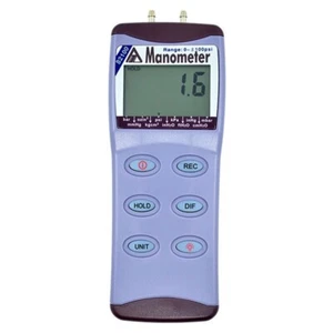 Digital Manometer Differential Air Pressure Meter Gauge 0 to 100psi - Picture 1 of 3