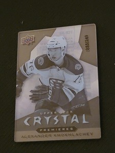 2014-15 UPPER DECK TRILOGY ALEXANDER KOKHLACHEV TCR-AK #ed 55/249 CRYSTAL