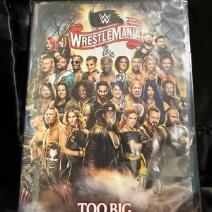 WWE WrestleMania 36 DVD 3-Disc Set Brand New Sealed 2020 - Picture 1 of 3