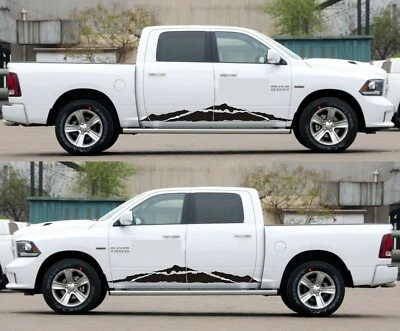 Виниловая наклейка наклейка на боковую дверь для Dodge Ram 1500 2500 2014 15 16 крепление графика - Изображение 1 из 4