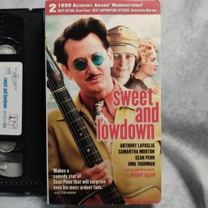 Sweet And Lowdown 1999 VHS Rare Hard To Find Original Release Version - Imagen 1 de 3