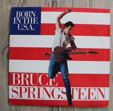 Bruce Springsteen Born In The USA Vinyl Record VG 1984 Columbia Records Promo Ed