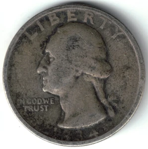 USA - 1934P - Washington ¼ $ - Silver Eagle - Low Mintage - #17510 - Picture 1 of 2