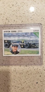 AYRTON SENNA ROOKIE STICKER PANINI SUPERPORT 1986 - RARE! - Picture 1 of 2