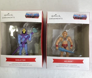 Hallmark Ornaments SKELETOR and HE-MAN Masters of the Universe Christmas 2022 - Picture 1 of 13