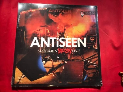 J-58 ANTISEEN Screamin’ Bloody LIVE - SEALED - RECORD - PUNK ROCK Foto 1 de 3