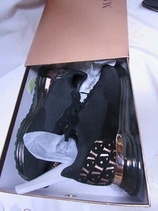 Mallet London POPHAM BLACK Shoes Size 13 - Picture 1 of 17