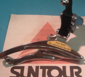SunTour XC-Pro MD 31.8MM MTB Front Derailleur-NEW/NOS BP/BS- 3x6/7/8-Spd -NIB - Picture 1 of 7