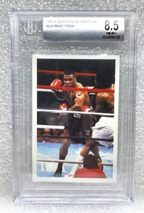 1987 A Question Of Sport * MIKE TYSON * Rookie! RC! RARE! Beckett BGS 8.5 - Picture 1 of 2