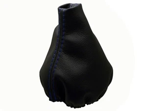 Dunkelblau Faden Schaltmanschette Schaltsack Für VOLKSWAGEN GOLF VI 2008-2012 - Bild 1 von 1