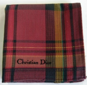 HANDKERCHIEF VINTAGE CLASSIC PATTERNED COTTON 18" MEN POCKET - Picture 1 of 2