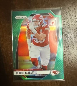 2024 Panini Prizm #142 George Karlaftis Green. Super Bowl Bound! - Picture 1 of 2