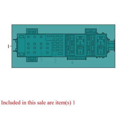 2008-2009 Dodge Nitro Fuse Box Used 56049721AQ OEM - Image 1 of 4
