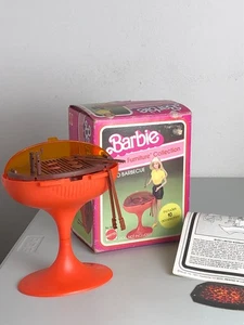Barbie Dream Furniture Collection Patio Barbacoa Naranja Parrilla Completa con Caja - Imagen 1 de 15