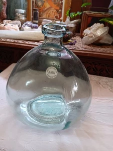 San Miguel Vidrios Recycling Glas Klar Krug 9" - Bild 1 von 2