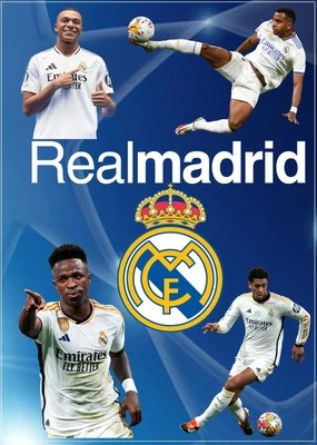DIARIO REAL MADRID COMPATIBILE DATATO 2025-2026 FORMATO 21X15 CON BUSTAPVC - Immagine 1 di 4