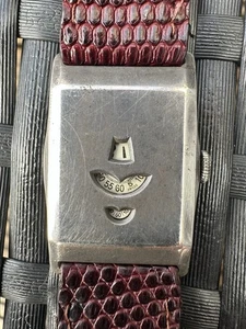 1933 Sterling silver Case Jump Hour Watch. Hallmarked In Edinburgh - Picture 1 of 9