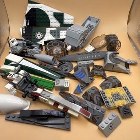 LEGO Star Wars Lot Parts Pieces, incomplete Sets Partial Ship 8095 3085 9498 9oz