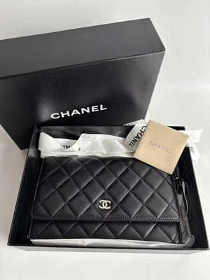 251007011 chanel wallet on chain woc lampskin - Image 1 of 4