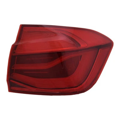Luz trasera lado pasajero CAPA lente roja LED para BMW 340i/340i xDrive 2016-2018 Foto 1 de 4