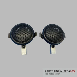 94-01 Acura Integra OEM Front Left & Right side door speaker tweeter set Black - Picture 1 of 3
