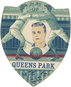 J. Baines - 'Football Shields' (c1891-1892) - William Lambie - Queens Park **... - Picture 1 of 2