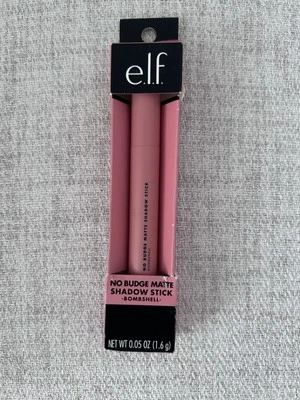 Elf No Budge Matte Shadow Stick Bombshell Eyeshadow Pink - Image 1 of 4