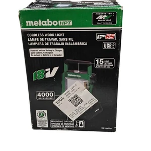 Metabo HPT 18V MultiVolt Work Light | Cordless | 4000 Lumen LED | Tool Only - - Picture 1 of 6