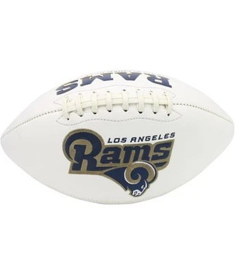 NFL Unisex LA Rams Fútbol Souvenir, Blanco, Talla Oficial Foto 1 de 3