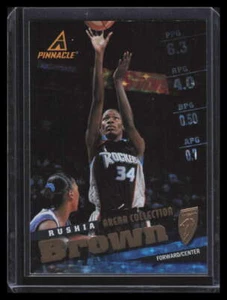 Pinnacle WNBA Arena Collection 62 Rushia Brown Rookie 1998 - Imagen 1 de 2
