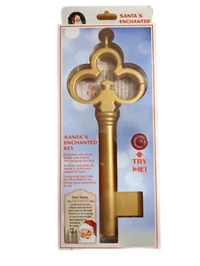 Mr. Christmas Santa's Enchanted Illuminating Key Wall/Door Decor New In Box - Picture 1 of 3