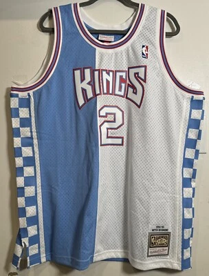 Mitch Richmond Sacramento Kings Mitchell & Ness Jersey Size 2XReload NBA 1994-95 - Image 1 of 4