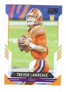 2021 SCORE #301 TREVOR LAWRENCE ROOKIE FOOTBALL CARD (NrMT-MT) - Picture 1 of 1