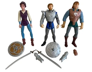 Quest for Camelot Action Figuren King Arthur Garrett Kayley unvollständig 1997 Lot - Bild 1 von 6