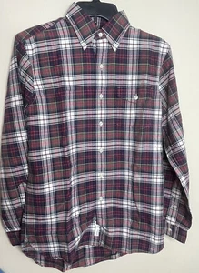 Ralph Lauren Men’s S/P Plaid Long Sleeve Button Down Custom Fit Shirt - Picture 1 of 3