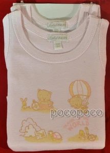 2 Wide Shoulder Baby Bodysuits In Cotton Liabel 05332SL Child Underwear - Picture 1 of 1