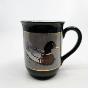 Vintage Otagiri Green Mallard Duck Coffee Tea Mug Cup Japan Pre-owned - Picture 1 of 9