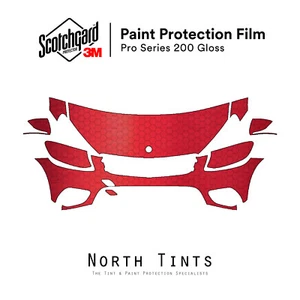 Mercedes Benz GLC 2016-2019 3M PRO Series PreCut Paint Protection Clear Bra PPF - Picture 1 of 6