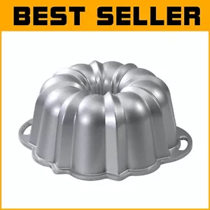 Platinum Collection 12-Cup Non-Stick Anniversary Bundt Pan – Oven Safe - Picture 1 of 4