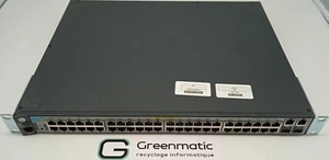 SWITCH HP 2620-48 PoE 48 PORTS 10/100 2x Gbit 2x SFP J9627A - Photo 1/3