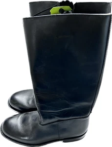 Imperfect Leather Jackboots (with heelplate) - UK Size 7 (260) - Picture 1 of 3